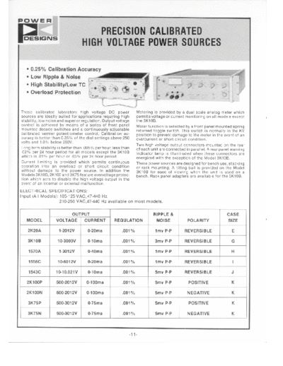 . Various Power-Designs-Power-High-Voltage-Power-Sources-datasheet  . Various Power Designs 3K10B Power-Designs-Power-High-Voltage-Power-Sources-datasheet.pdf