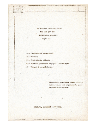 . Various STD501 UM  . Various Polskie Moje STD501_UM.pdf