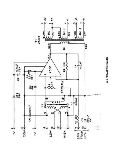 . Various API 312 Mic Pre schem  . Various SM scena API API_312_Mic_Pre_schem.pdf