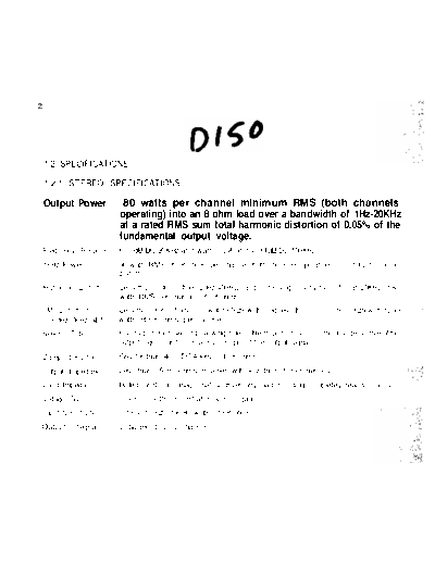 . Various Crown-D150A pwramp  . Various SM scena Crown Crown-D150A pwramp.pdf