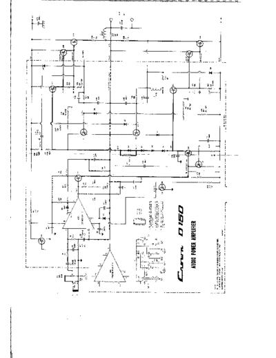 . Various D150 Schematic  . Various SM scena Crown D150_Schematic.pdf