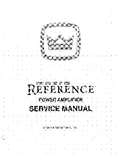 . Various mrservicemanual1of4  . Various SM scena Crown mrservicemanual1of4.pdf