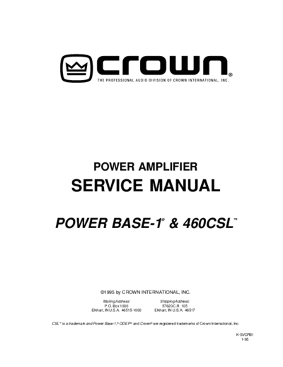 . Various pb1sm  . Various SM scena Crown pb1sm.pdf