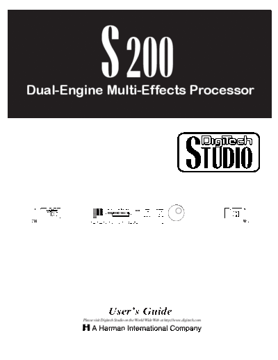 . Various digitech S200 manual  . Various SM scena Digitech digitech_S200_manual.pdf