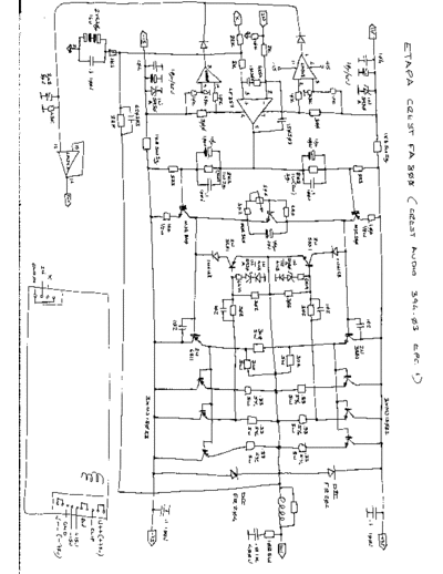 . Various crest audio FA800 power amp  . Various SM scena Crest crest audio FA800 power amp.pdf