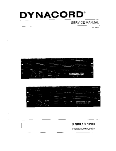 . Various Dynacord-S900 1200 pwramp  . Various SM scena Dynacord Dynacord-S900_1200 pwramp.pdf