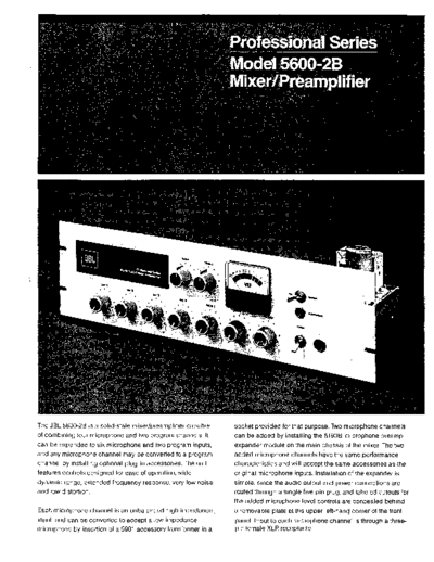 . Various Jbl-5600-2B pwrmix  . Various SM scena JBL Jbl-5600-2B pwrmix.pdf