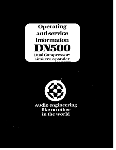 . Various DN500 Manual  . Various SM scena Klark Teknik DN500 Manual.pdf