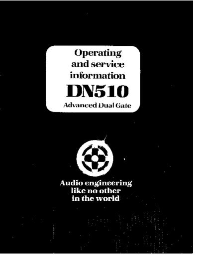 . Various DN510 User Manual  . Various SM scena Klark Teknik DN510 User Manual.pdf