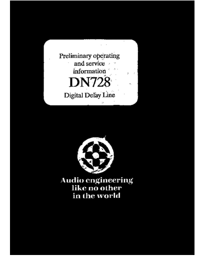 . Various DN728 User Manual  . Various SM scena Klark Teknik DN728 User Manual.pdf