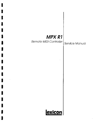. Various MPXR1  . Various SM scena Lexicon MPXR1.pdf