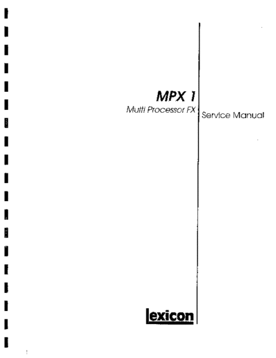 . Various lexicon mpx1  . Various SM scena Lexicon lexicon_mpx1.pdf
