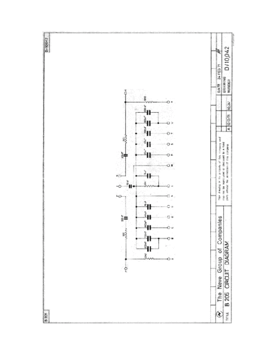 . Various 0205 RC filter section D10042  . Various SM scena Neve 0205_RC_filter_section_D10042.pdf