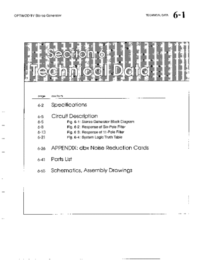 . Various 8185A Manual Section 6  . Various SM scena Orban 8185A Manual_Section_6.pdf