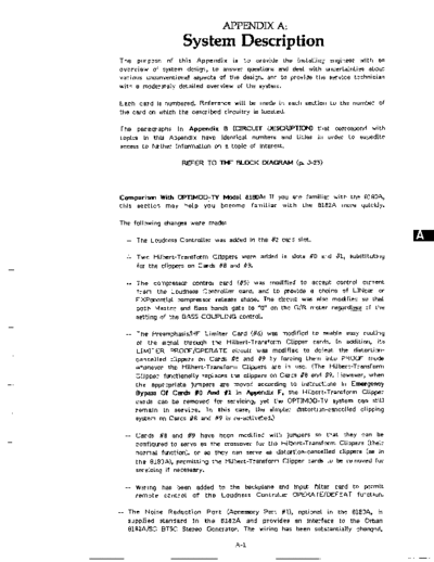 . Various 8182A Manual Appendix A-F  . Various SM scena Orban 8182A_Manual_Appendix_A-F.pdf