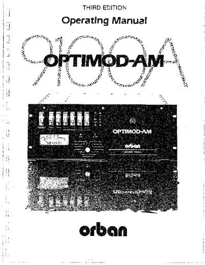 . Various 9100A Manual 3rd Ed  . Various SM scena Orban 9100A_Manual_3rd Ed.pdf