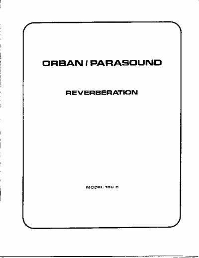 . Various 106C Manual  . Various SM scena Orban 106C_Manual.pdf
