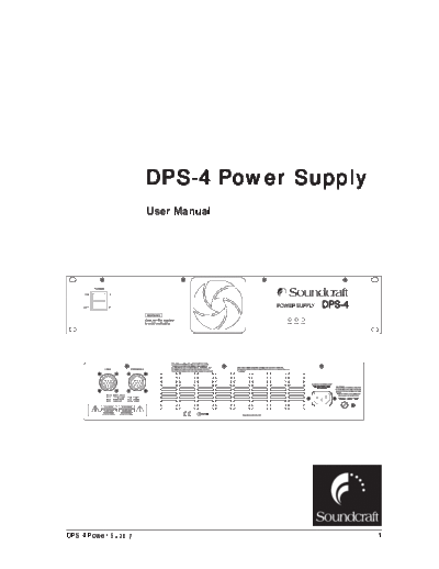 . Various DPS4  . Various SM scena Soundcraft DPS4.pdf