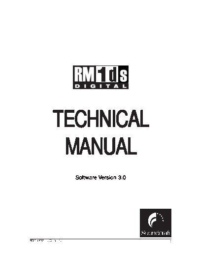 . Various soundcraft rm1ds  . Various SM scena Soundcraft soundcraft_rm1ds.pdf