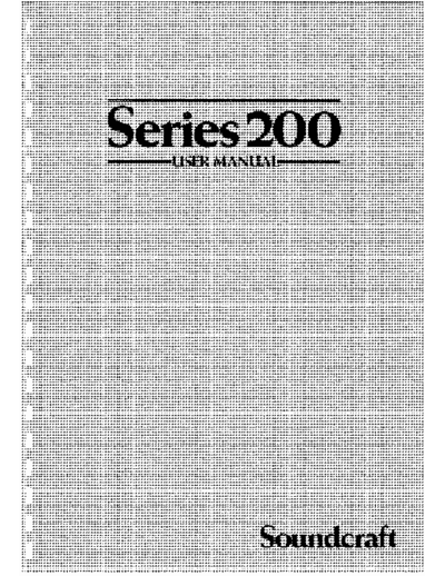 . Various 200  . Various SM scena Soundcraft 200.pdf