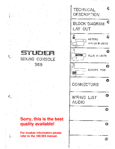 . Various 369 Op Serv  . Various SM scena Studer 369_Op_Serv.pdf