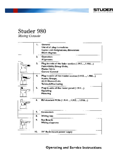 . Various 980 Op Serv  . Various SM scena Studer 980_Op_Serv.pdf
