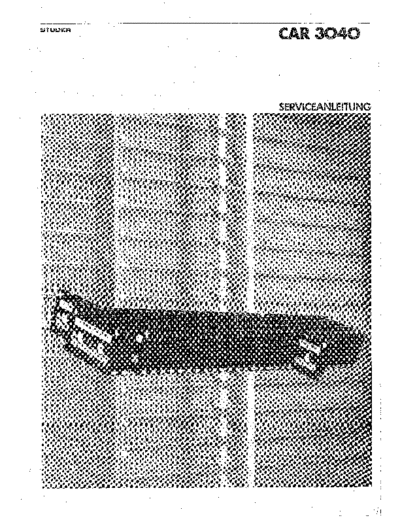 . Various CAR3040 Serv  . Various SM scena Studer CAR3040_Serv.pdf