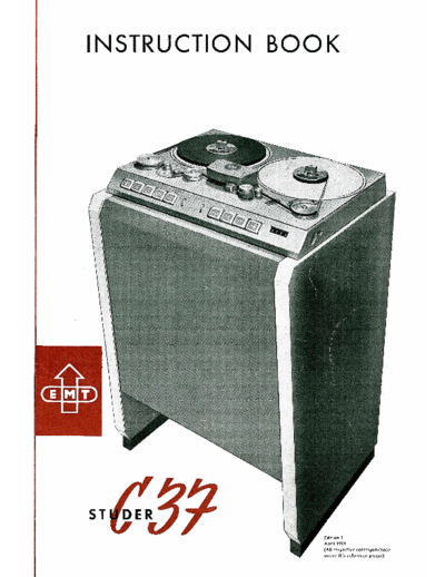 . Various C37 early OpServ  . Various SM scena Studer C37_early_OpServ.pdf