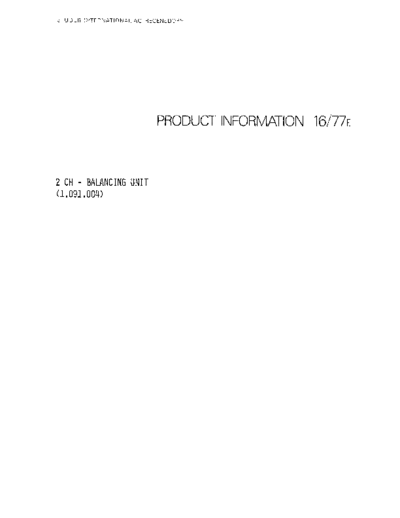 . Various PI 1977-16 E 2-Channel Balancing Unit  . Various SM scena Studer PI_1977-16_E_2-Channel_Balancing_Unit.pdf