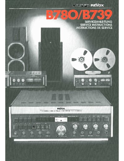 . Various Revox B780 B739 Serv  . Various SM scena Studer Revox_B780_B739_Serv.pdf