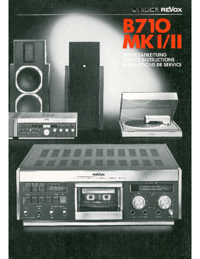 . Various Revox B710 MkI-II Serv later 128p  . Various SM scena Studer Revox_B710_MkI-II_Serv_later_128p.pdf
