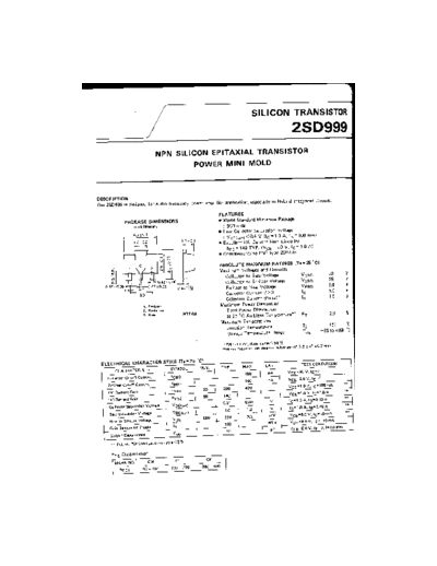 NO 2sd999  . Electronic Components Datasheets Active components Transistors NO 2sd999.pdf