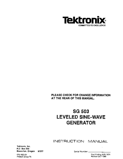 Tektronix 070-1622-01 SG503 Oct86  Tektronix tm500 070-1622-01_SG503_Oct86.pdf