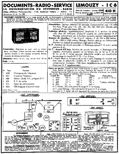 LEMOUZY IC6  . Rare and Ancient Equipment LEMOUZY Audio IC6 Lemouzy_IC6.pdf