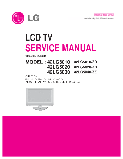 LG MFL41333504 42LG5010-20-30  LG LCD 42LG5020  Chassis LD-84D 42LG5020 ch.LD-84D s.m MFL41333504_42LG5010-20-30.pdf