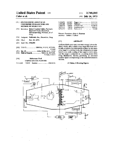 Tektronix US3748585  Tektronix Transient Digitizers US3748585.pdf