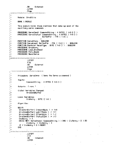 apple Srvo2.B1  apple disk widget firmware code Srvo2.B1.pdf