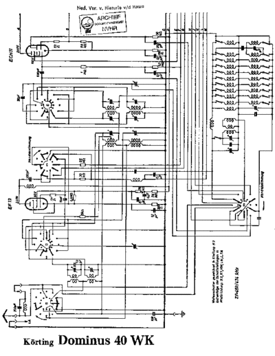 CRYSTALPHONE Korting 40WKDominus  . Rare and Ancient Equipment CRYSTALPHONE Mozart40 Korting_40WKDominus.pdf