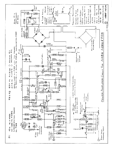 SUGDEN hfe sugden a48iii a28ii p28 power amp schematic  . Rare and Ancient Equipment SUGDEN Audio A28 hfe_sugden_a48iii_a28ii_p28_power_amp_schematic.pdf