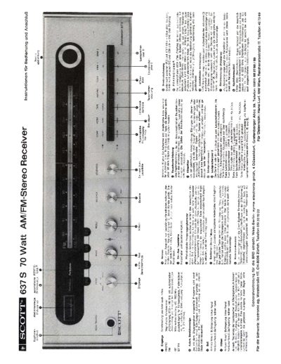 HH SCOTT hfe hh scott stereomaster 637s setup de  . Rare and Ancient Equipment HH SCOTT Audio 637S hfe_hh_scott_stereomaster_637s_setup_de.pdf