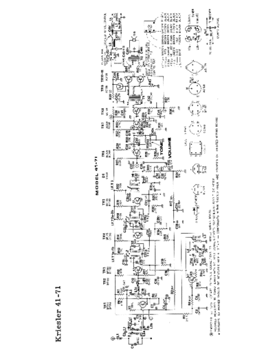 KRIESLER hfe kriesler 41-71 schematic  . Rare and Ancient Equipment KRIESLER Audio 41-71 hfe_kriesler_41-71_schematic.pdf