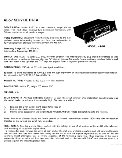 KRIESLER hfe kriesler 41-57 service data en  . Rare and Ancient Equipment KRIESLER Audio 41-57 hfe_kriesler_41-57_service_data_en.pdf