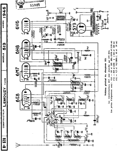 LEMOUZY Lemouzy 513  . Rare and Ancient Equipment LEMOUZY Audio 513 Lemouzy_513.pdf