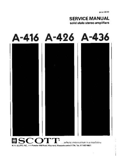 HH SCOTT hfe   a-416 426 436 service alt scan  . Rare and Ancient Equipment HH SCOTT Audio A-416 hfe_hh_scott_a-416_426_436_service_alt_scan.pdf