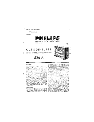 NSF Philips 526A  . Rare and Ancient Equipment NSF Audio H49A Philips_526A.pdf