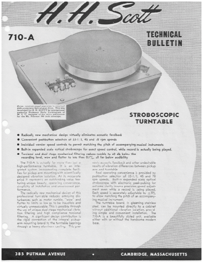 HH SCOTT ve   710-a technical bulletin en low res  . Rare and Ancient Equipment HH SCOTT Audio 710-A ve_hh_scott_710-a_technical_bulletin_en_low_res.pdf