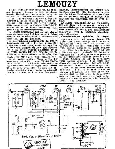 LEMOUZY 367  . Rare and Ancient Equipment LEMOUZY Audio 367 Lemouzy_367.pdf