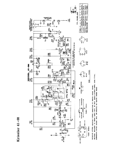 KRIESLER hfe   41-68 schematic  . Rare and Ancient Equipment KRIESLER Audio 41-68 hfe_kriesler_41-68_schematic.pdf