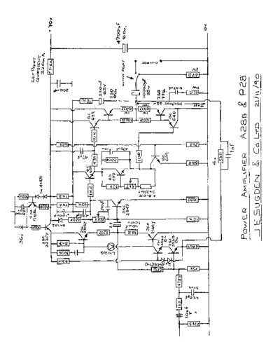 SUGDEN hfe sugden a28b schematics  . Rare and Ancient Equipment SUGDEN Audio A28 hfe_sugden_a28b_schematics.pdf