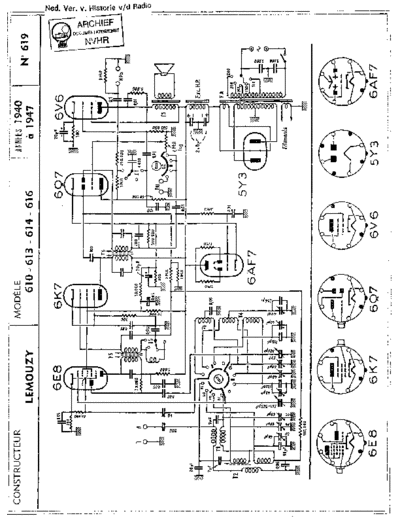 LEMOUZY Lemouzy 610  . Rare and Ancient Equipment LEMOUZY Audio 610 Lemouzy_610.pdf